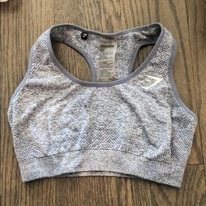 Gymshark Sports Bra - Steel Blue Marl